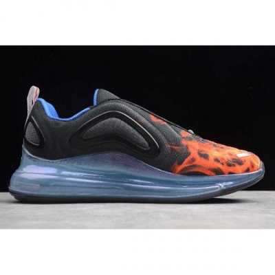 Nike Air Max 720 Siyah / Metal Gümüş Koşu Ayakkabısı Türkiye - ISB5HLAL